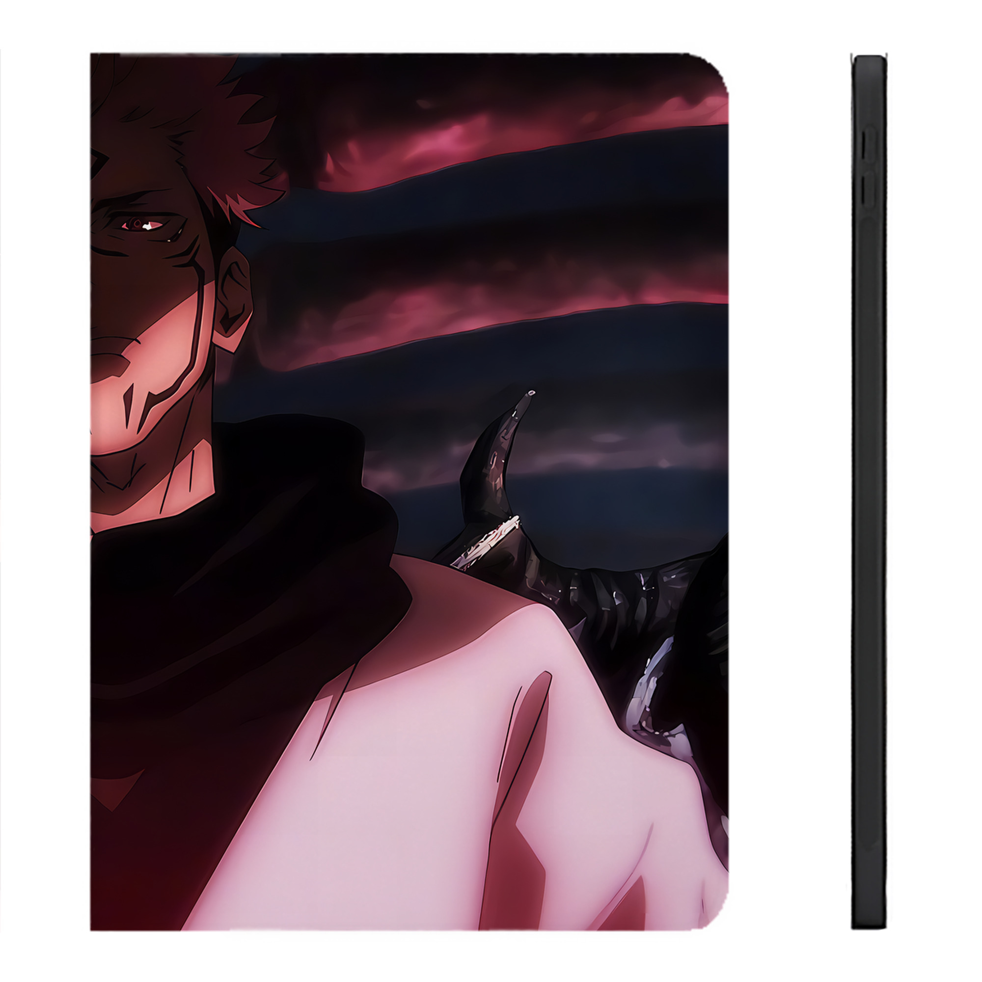 （画像用） 呪術廻戦 Jujutsu Kaisen IPadケース ペンホルダー付き ブックスタイルデザイン
